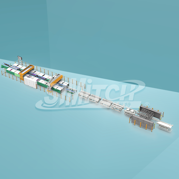 Automatic riveting assembly line for elevator car bottom