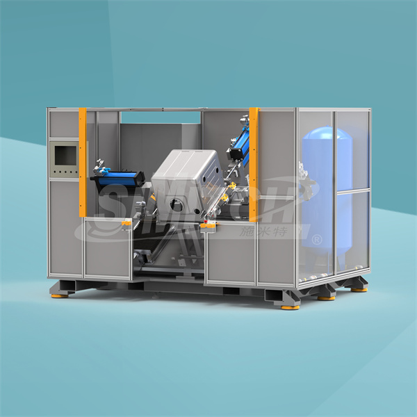 Dishwasher riveting equipment