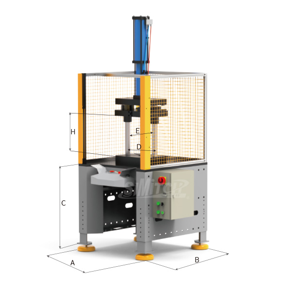 Double column stamping machine MB series