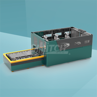 Three gantry and three gun servo riveting equipment