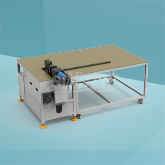 Air valve frame clinching platform