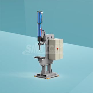 New energy vehicle longitudinal beam automatic riveting workstation