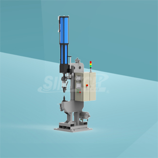 Left and right front longitudinal beam nut cantilever automatic riveting equipment