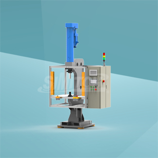 Integrated automatic riveting equipment for rear floor