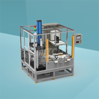 Automatic riveting equipment for front longitudinal beam