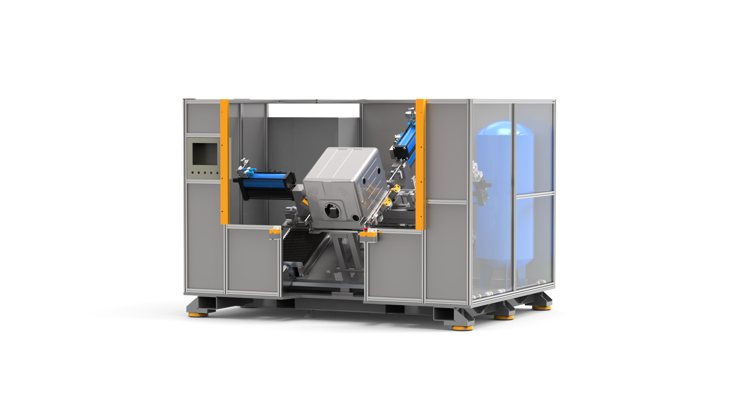Dishwasher Inner-Tub Automated Clinching Line