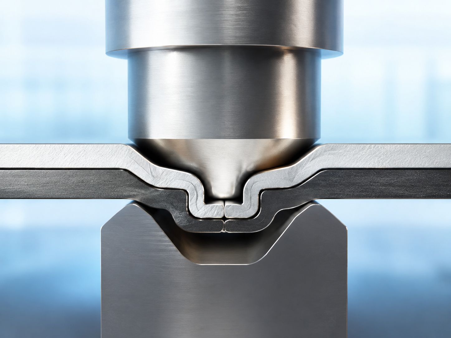 How the Clinch Joint Forms Without Rivets or Welding