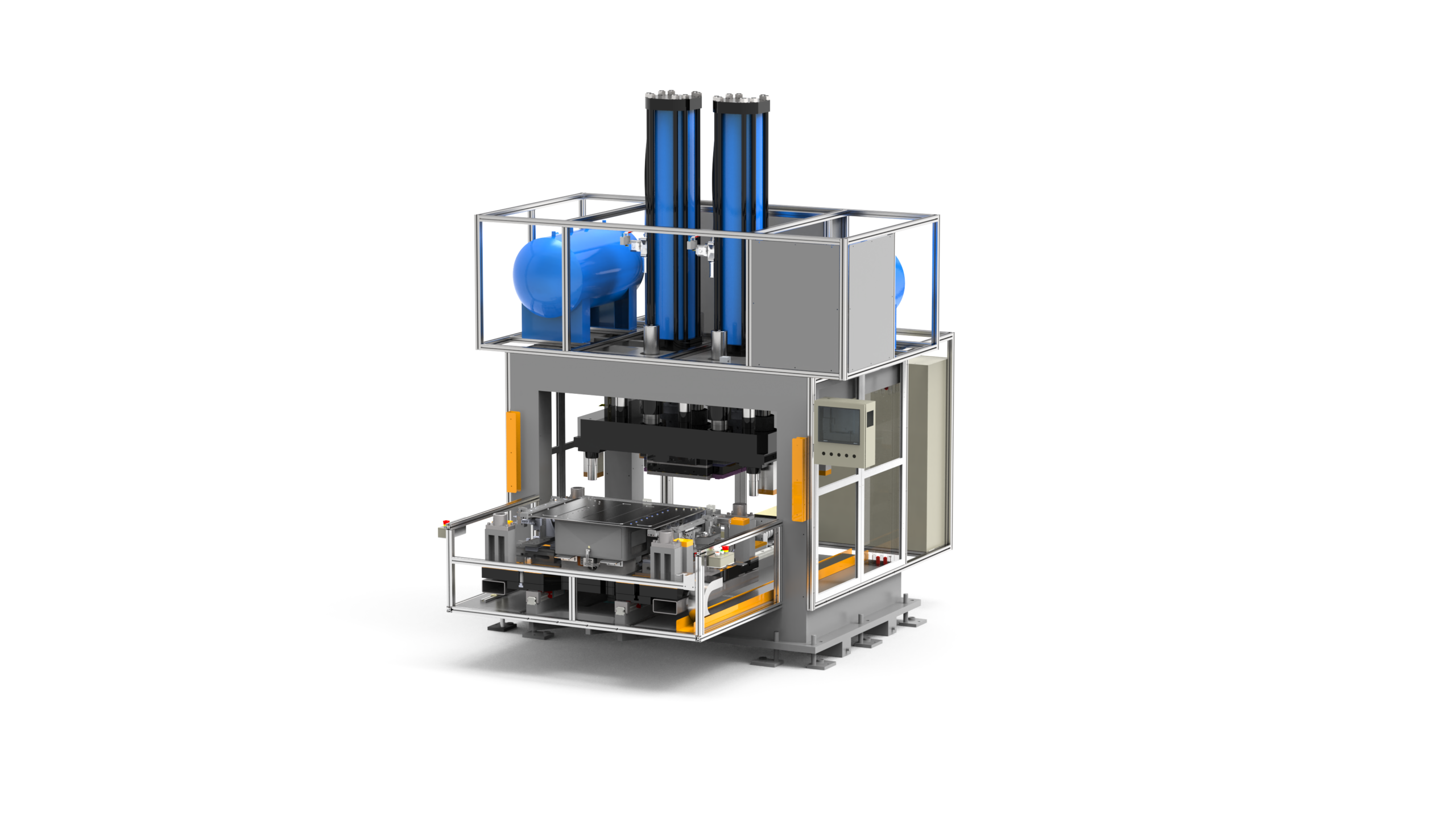 Integrated-Stove Clinching Equipment