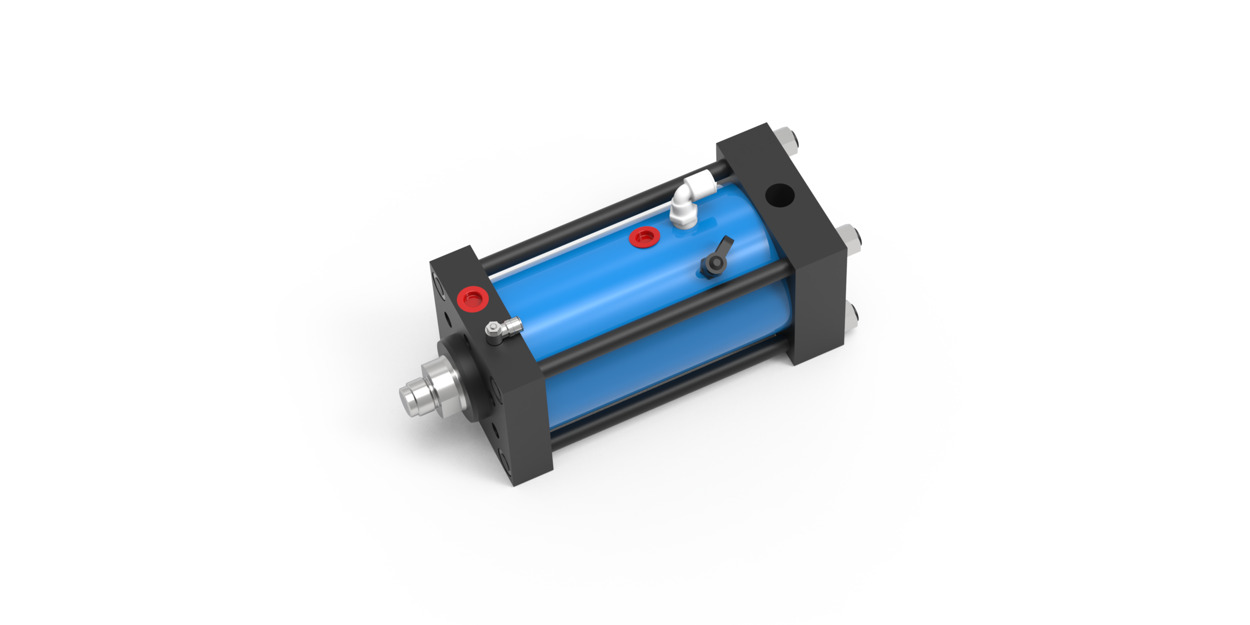 Split-Type Pneumohydraulic Working Cylinders AT HZ Series