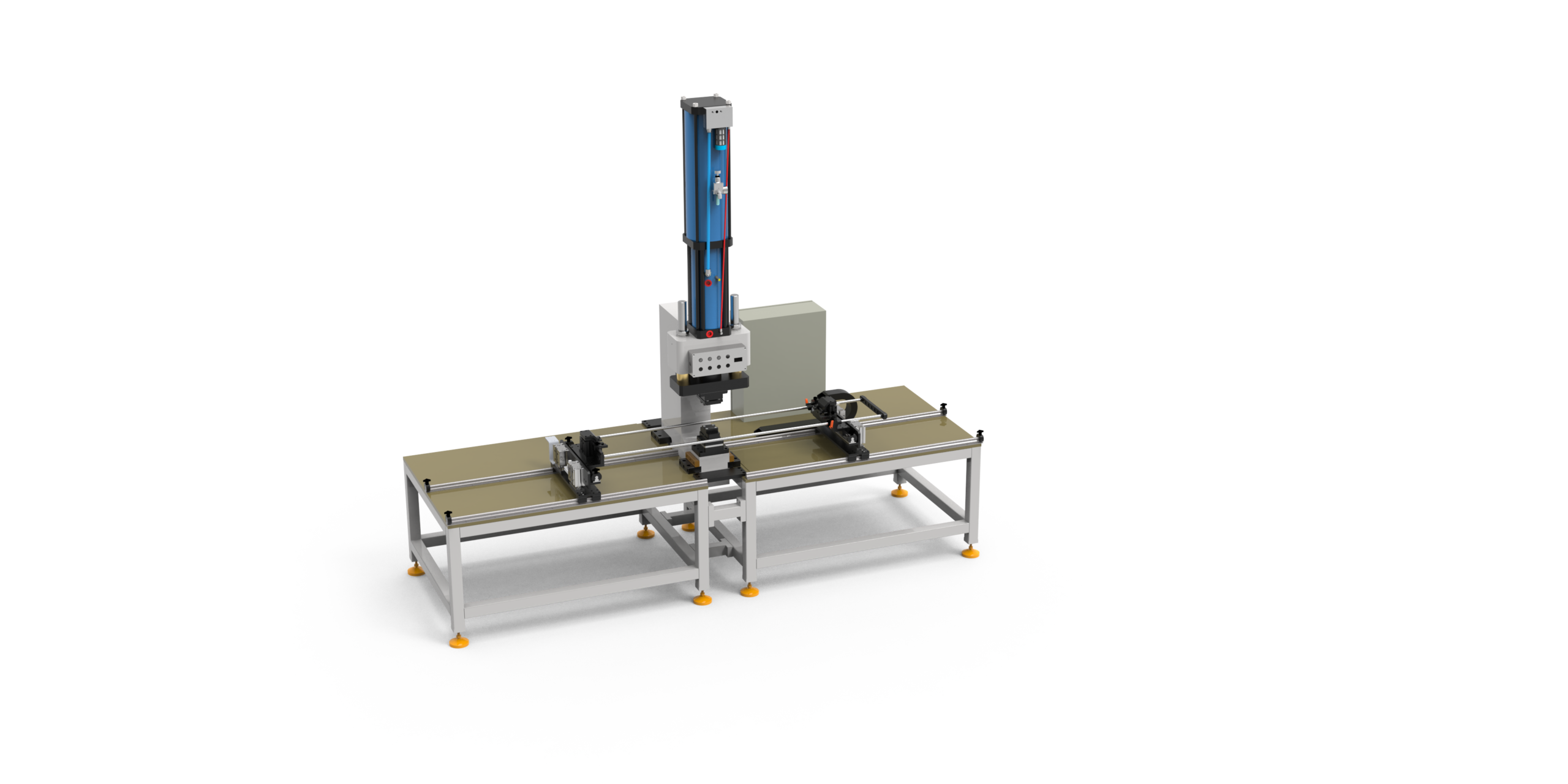 TPC30 HVAC Damper Blade Multi-Point Machine