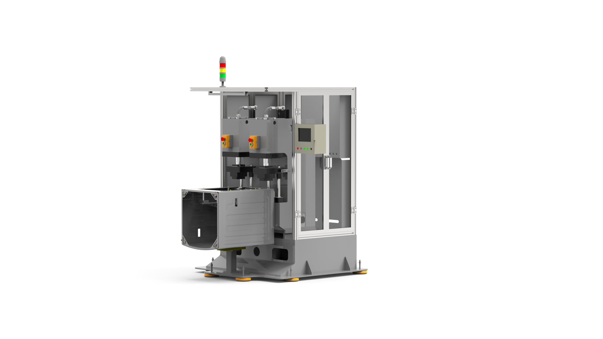 Washing-Machine Front-Panel Four-Corner Machine