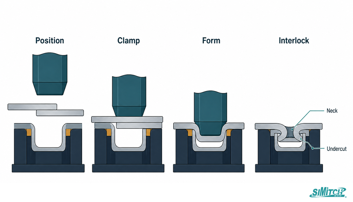 What Is Sheet Metal Clinching, and How Does the Joint Form? — SIMITCH