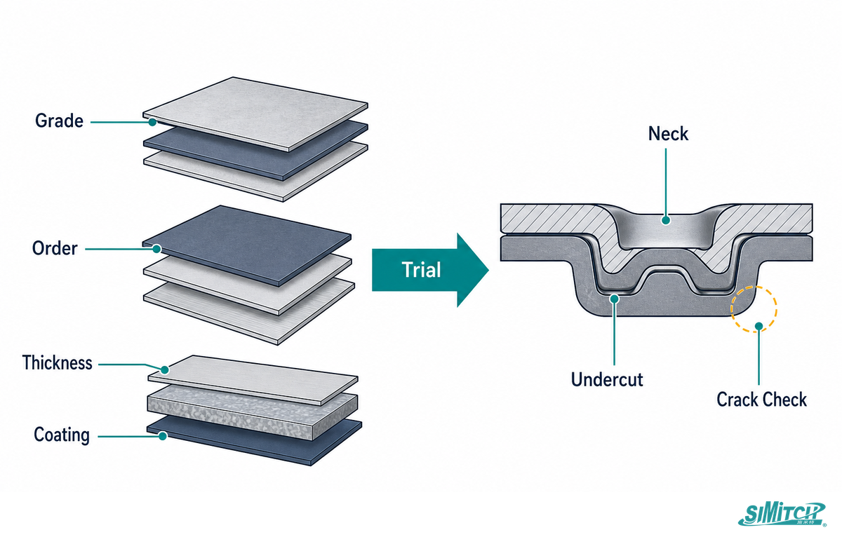 Material Stack, Coatings, and Joint Geometry — SIMITCH