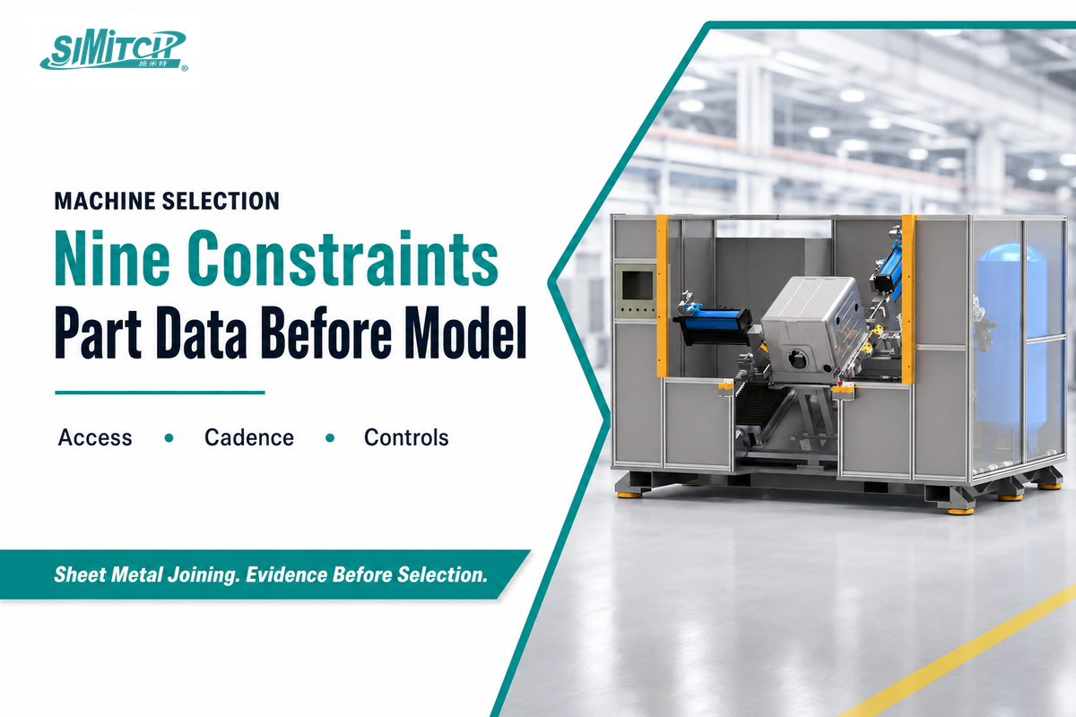 How to Select a Clinching Machine for Your Part and Production Plan — SIMITCH