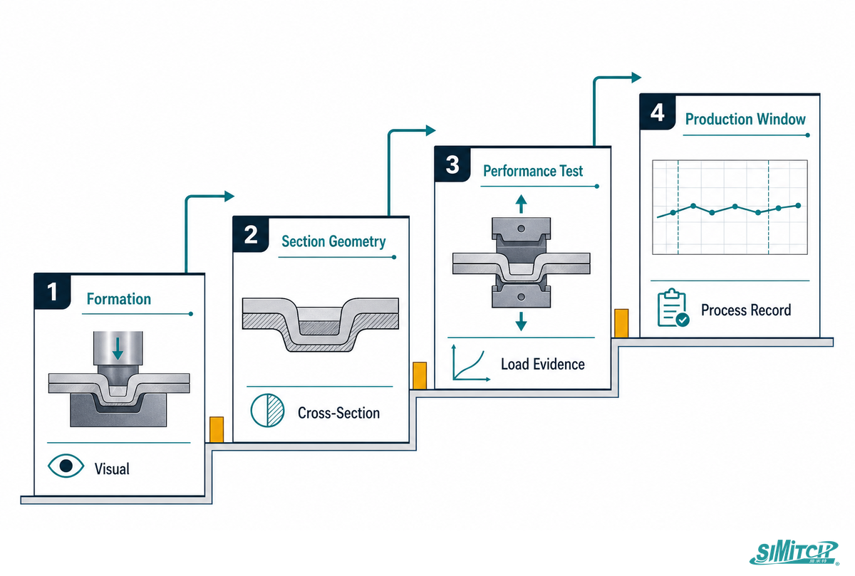 How Do You Validate a Clinched Joint? The 4-Stage Joint Approval Ladder — SIMITCH
