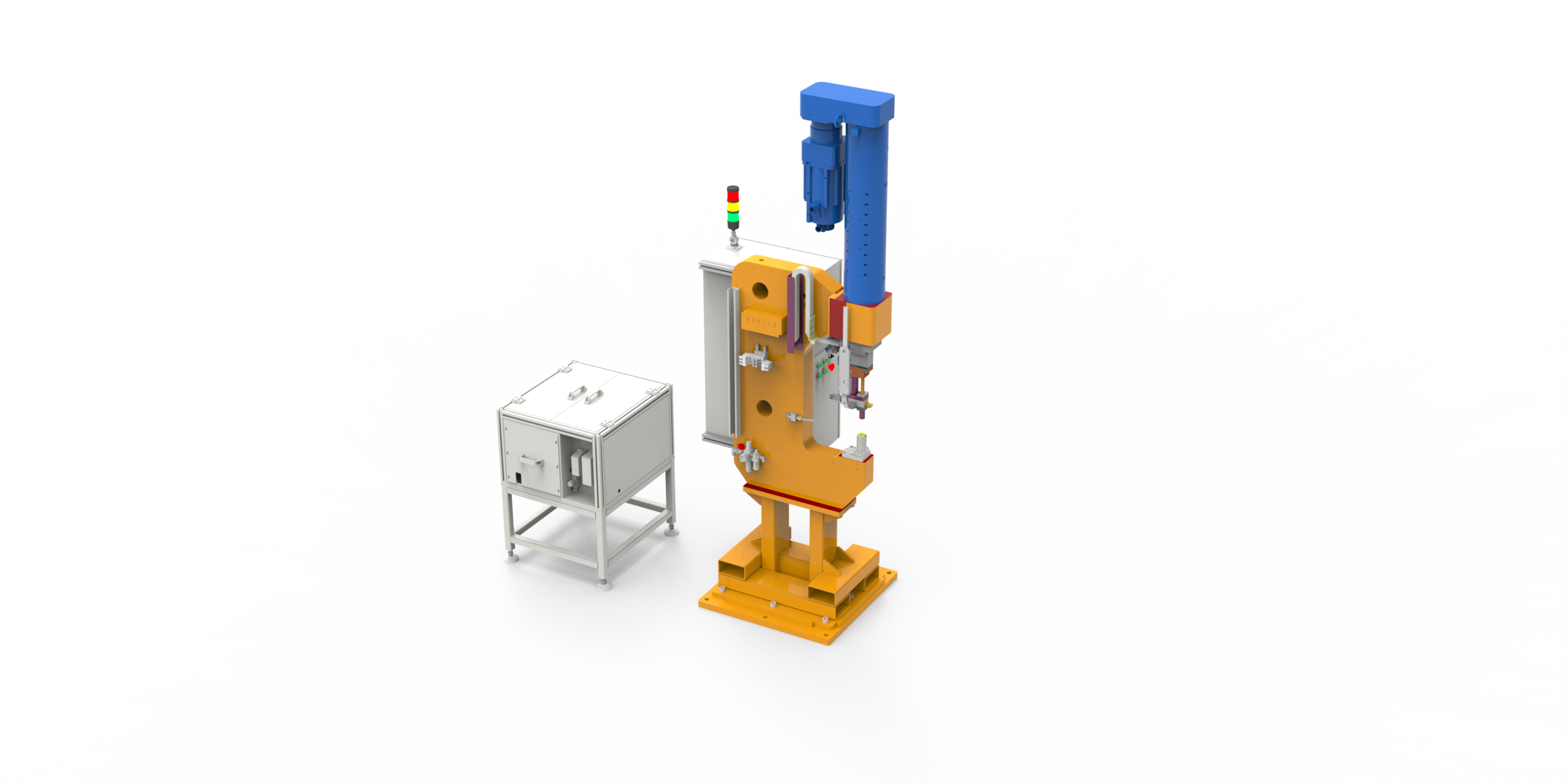 Integrated large-part cell