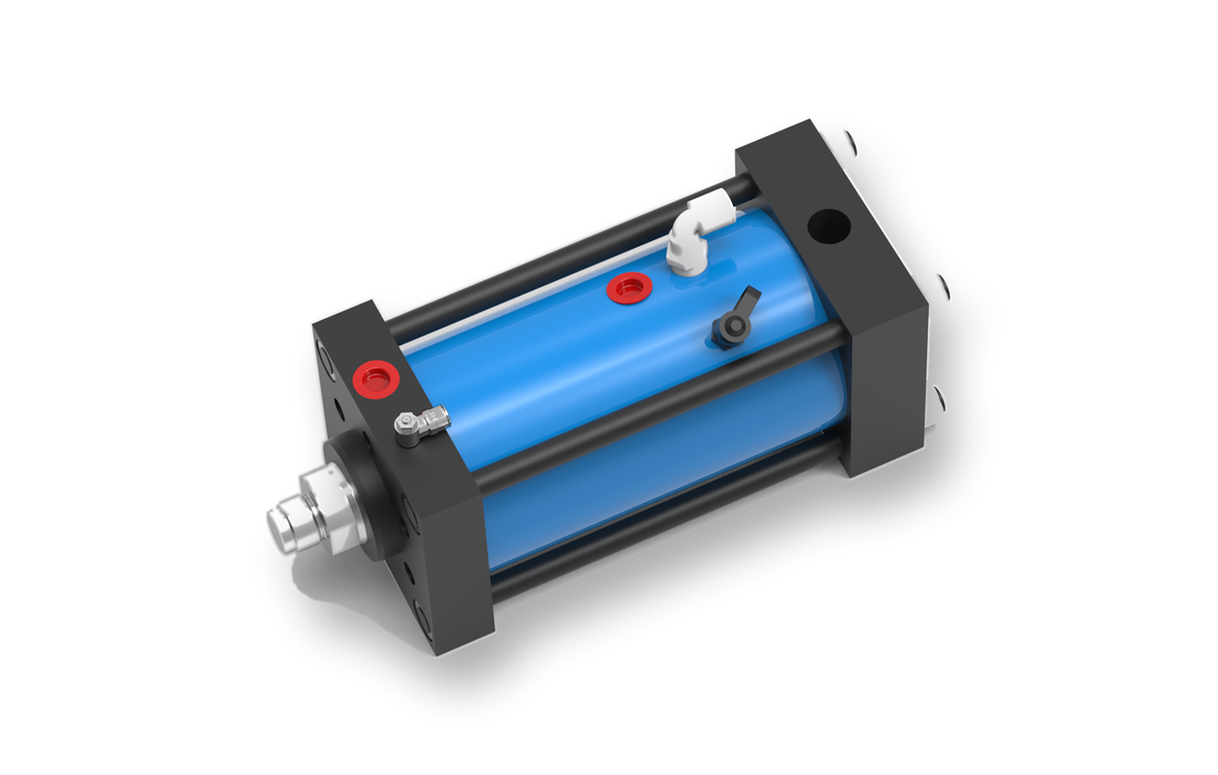 Simitch AT series split-type pneumohydraulic working cylinder