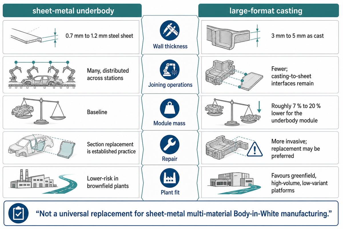 Mega-Casting and Electric Vehicle Platforms: What Happens When Automotive Parts Disappear — Simitch