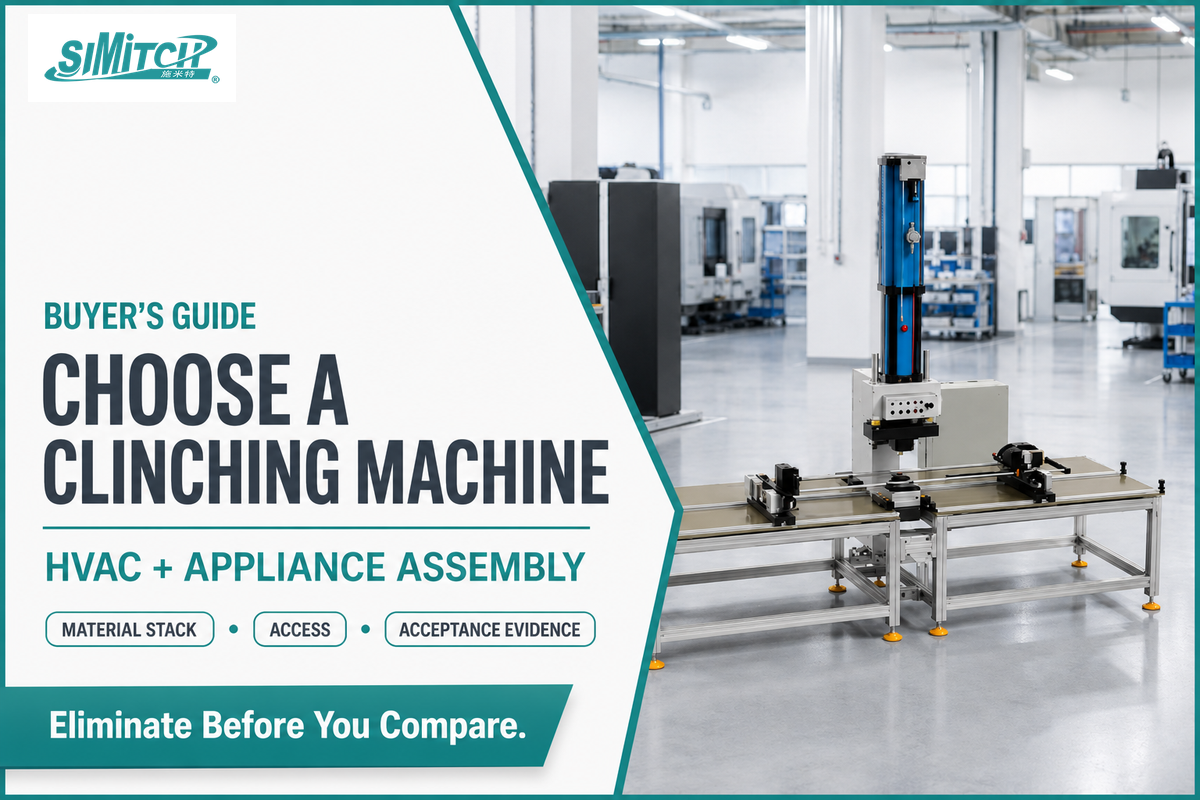 How to Choose a Clinching Machine: 9 Selection Inputs