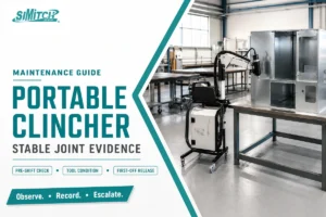 Portable handheld clinching machine maintenance guide