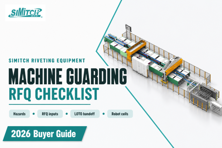 Machine Guarding for Riveting Cells: 2026 Buyer Checklist
