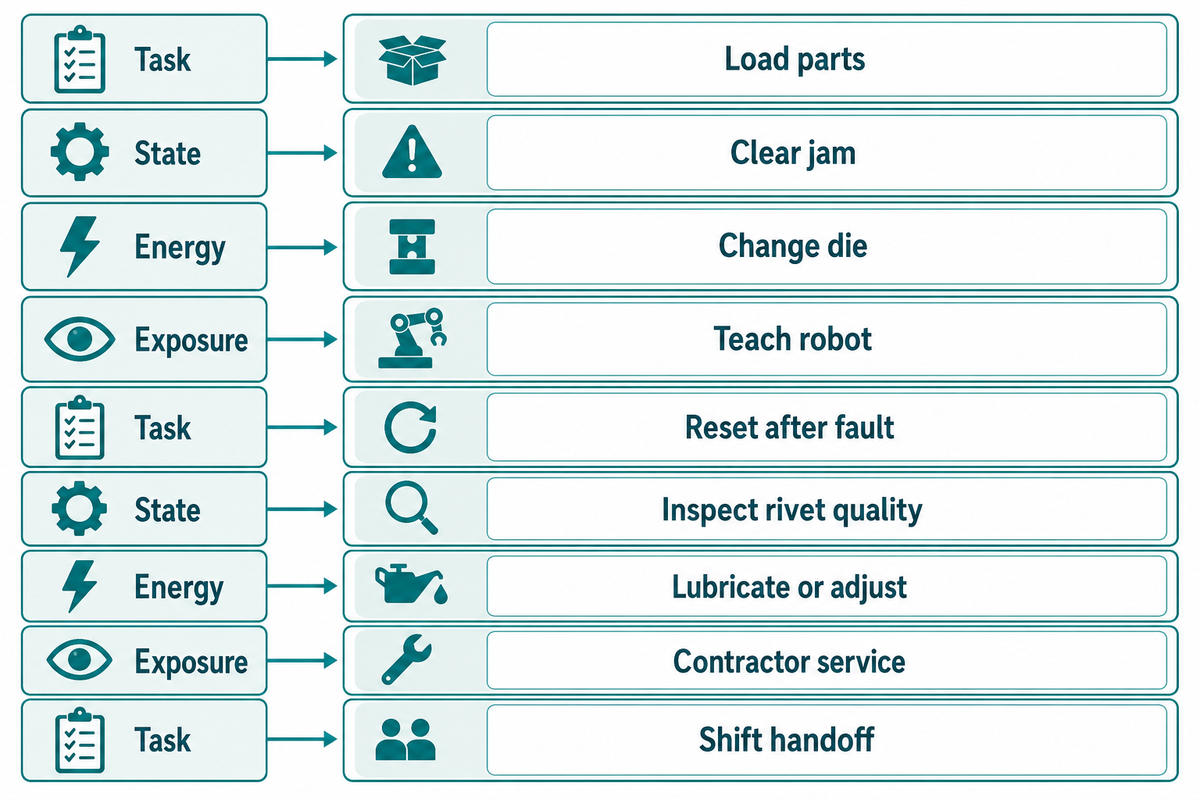 Task-State-Energy-Exposure Matrix — SIMITCH