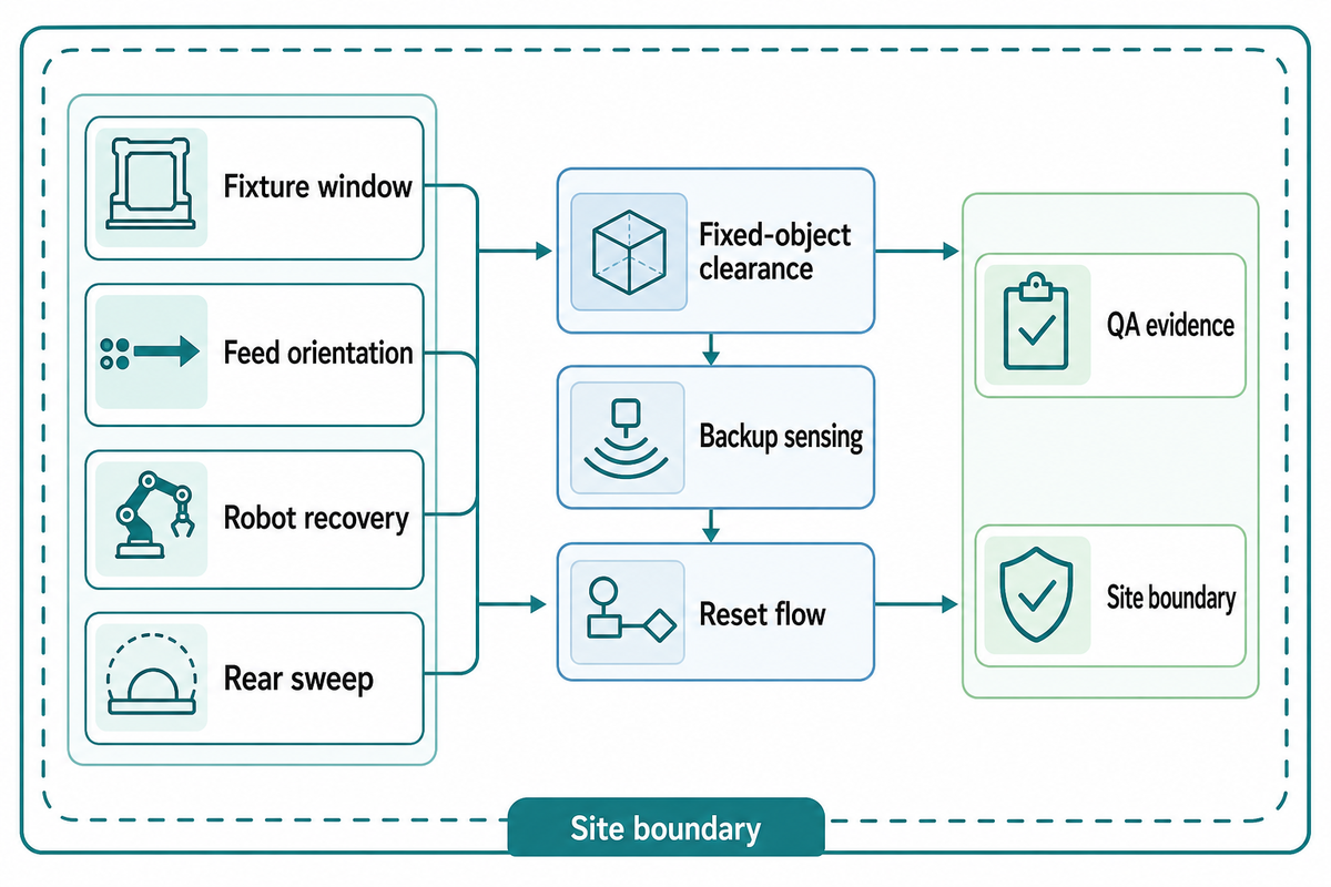 Hidden Bottleneck Map for Guarded Riveting Cells — SIMITCH