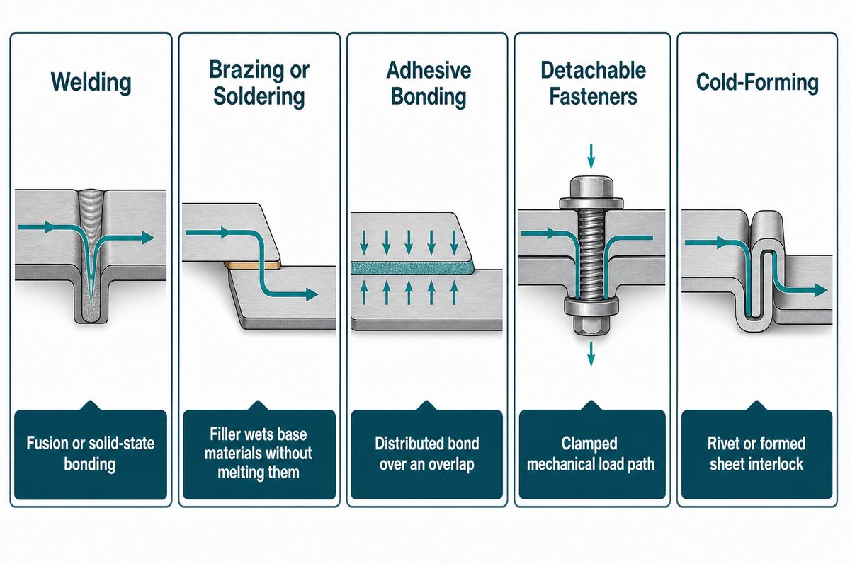 What Are the Main Families of Metal Joining Methods? — Simitch