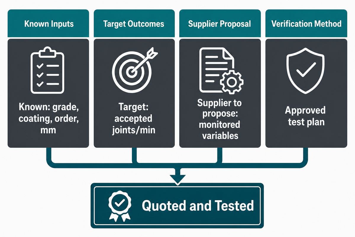 Build a Supplier Brief That Can Be Quoted and Tested — Simitch