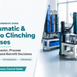 Pneumatic and servo clinching presses process control guide