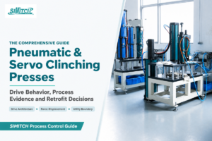 Pneumatic and servo clinching presses process control guide