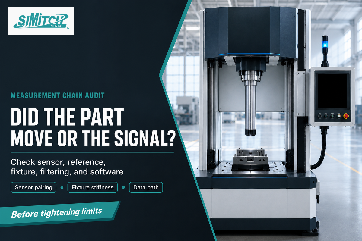 Audit the Sensor, Fixture, and Data Path Before Tightening Tolerances — SIMITCH