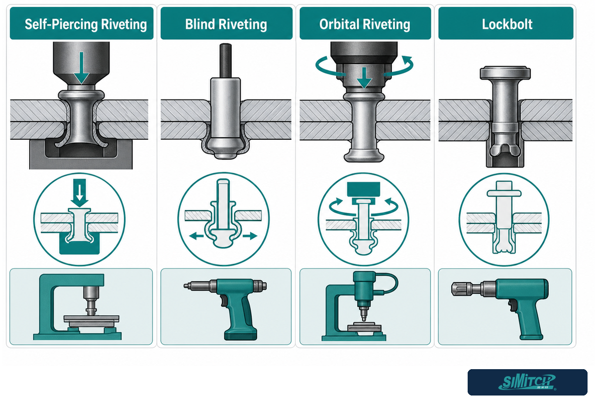 Types of Riveting Processes and Machines — SIMITCH