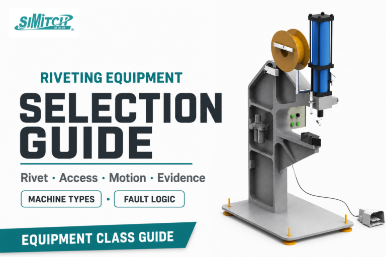 Riveting equipment types matched to rivets, access, and production
