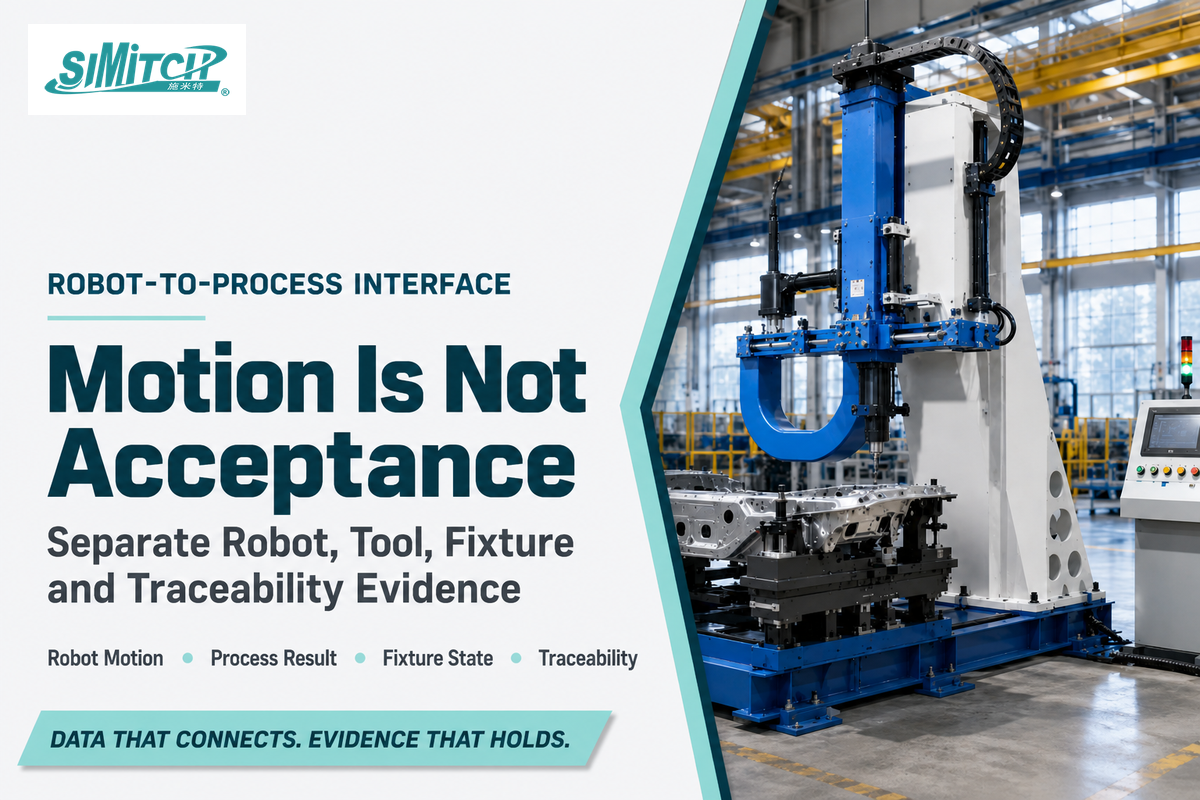 Integrate Robotic Assembly Automation Without Losing Process Evidence — Simitch