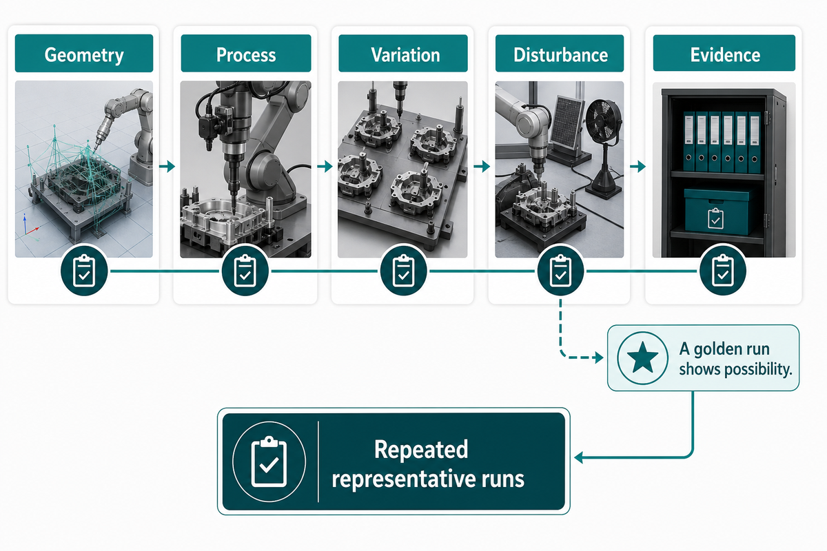 Commission and Validate the Robotic Cell Before Production Acceptance — Simitch