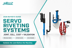 Servo riveting selection starts with the actual joint, not the drive label (SIMITCH buyer guide)