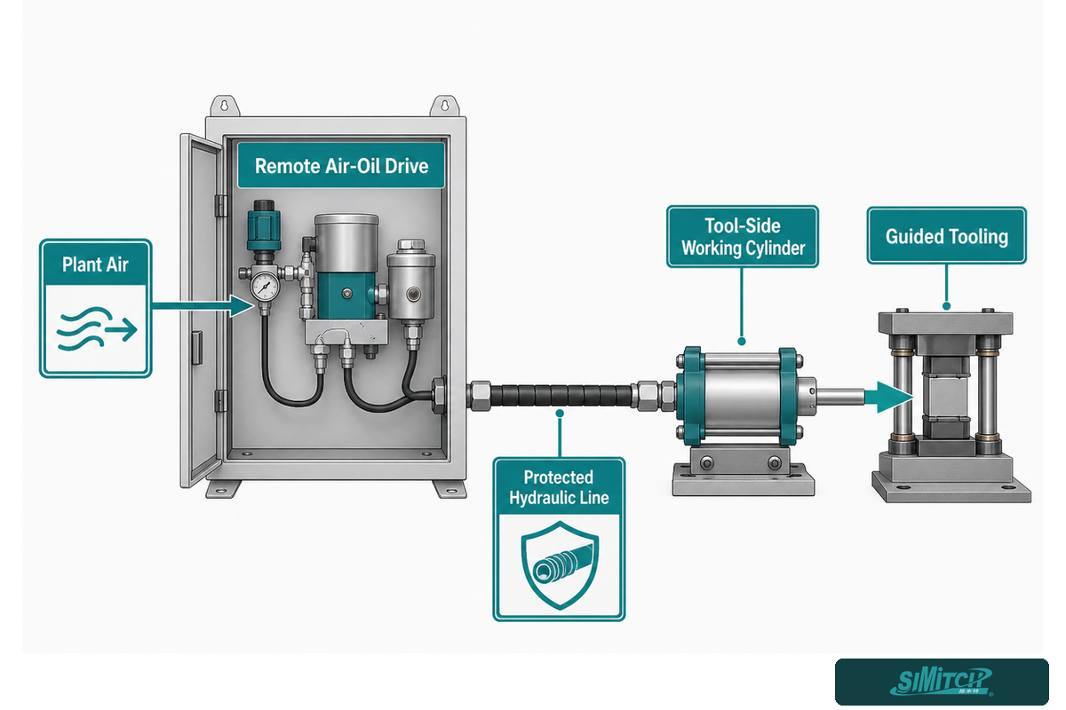 What a Split-Type Working Cylinder Actually Changes