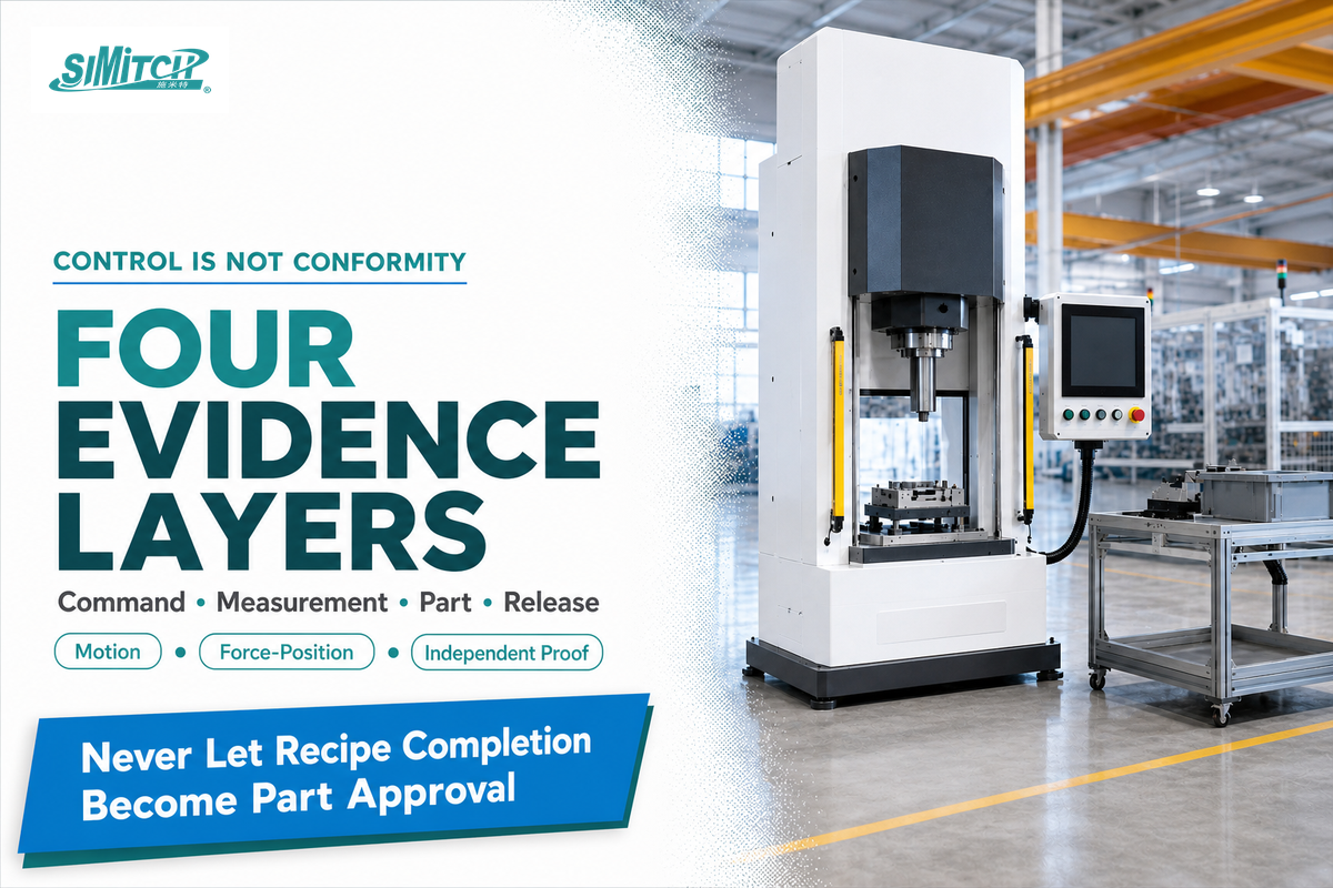 What a Servo Press System Controls and What It Cannot Validate Alone — SIMITCH
