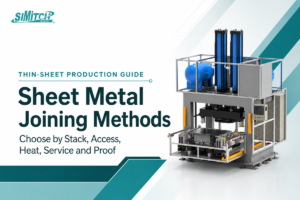 Sheet metal joining methods guide with a SIMITCH clinching system