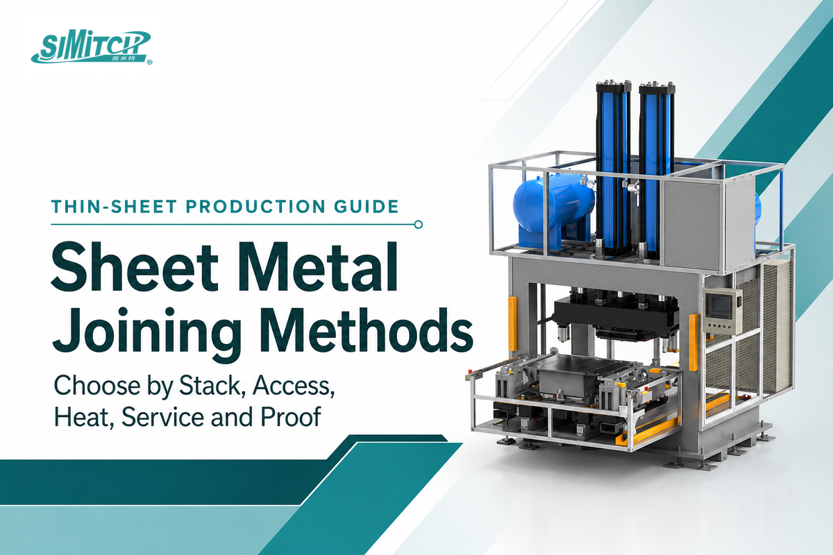 Sheet metal joining methods guide with a SIMITCH clinching system