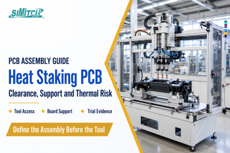 Heat Staking PCB: Clearance, Support & Thermal Risk