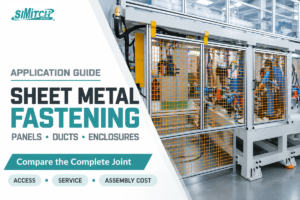 Sheet Metal Fastening Methods: Access, Service & Cost