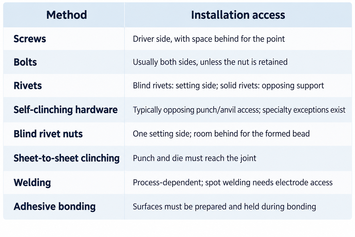 What Are the Main Sheet Metal Fastening Methods? — Simitch