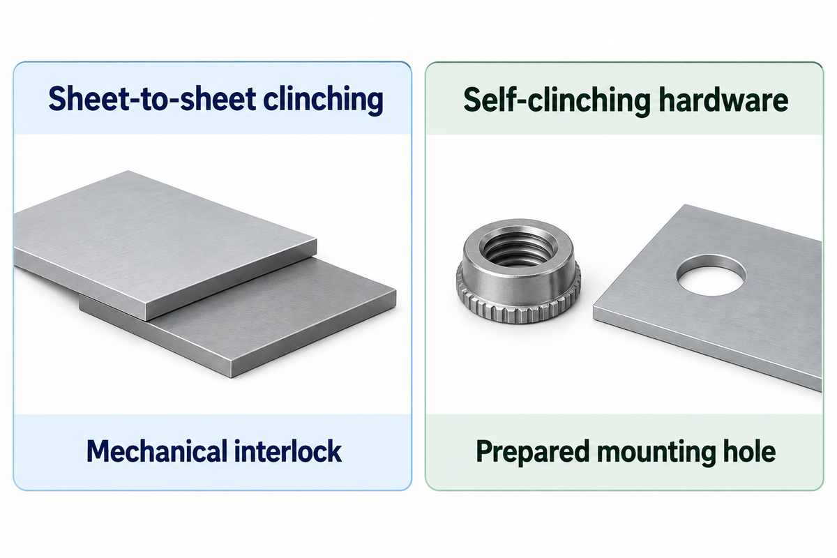 Clinching vs Self-Clinching Hardware — Simitch
