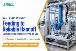 Small Parts Assembly Automation: 3 Feeding Routes
